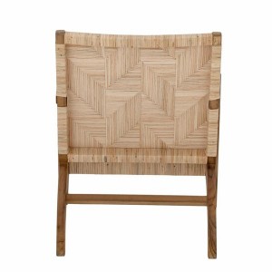 Armchair Mills teak Rattan - creative collection