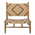 Armchair Mills teak Rattan - creative collection